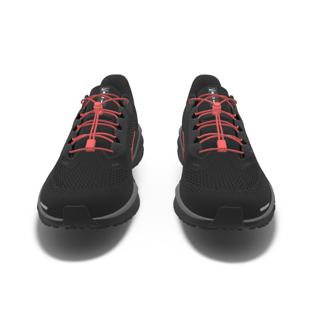 $215 NEW Mens NIKE Air Zoom Pegasus 41 Custom Black Orange Athletic Shoes