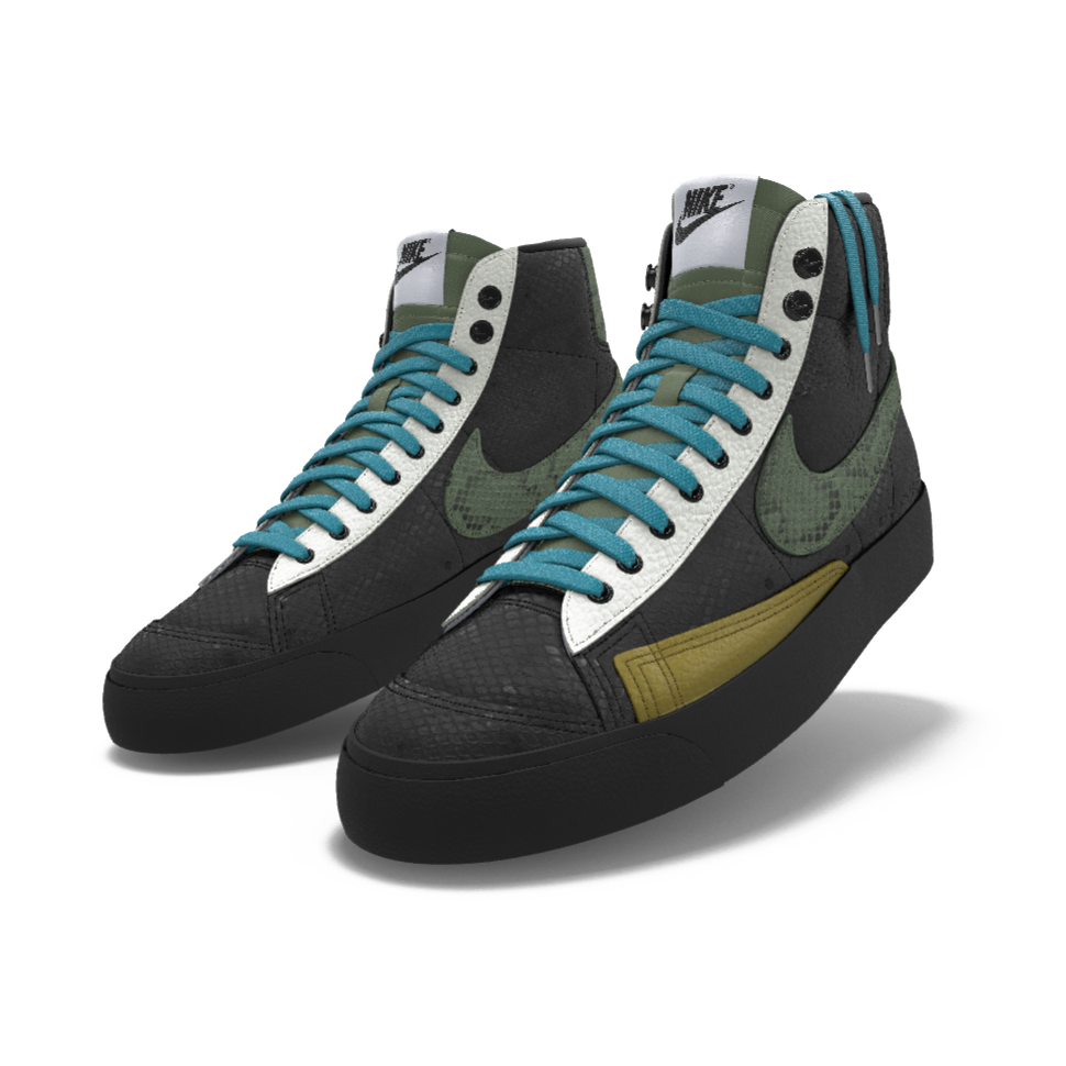 Nike blazer high premium selvedge denim online