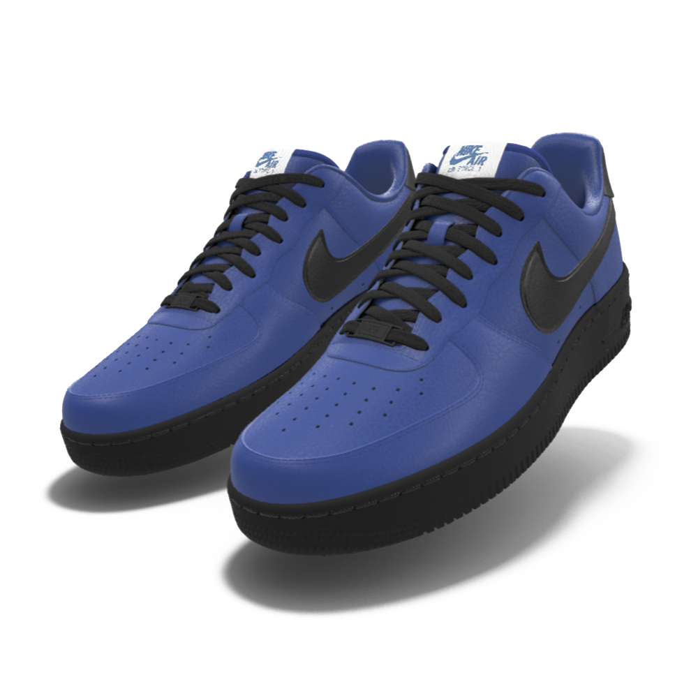 Custom Royal Blue Air Force Custom Air Air Force One Nike Blue
