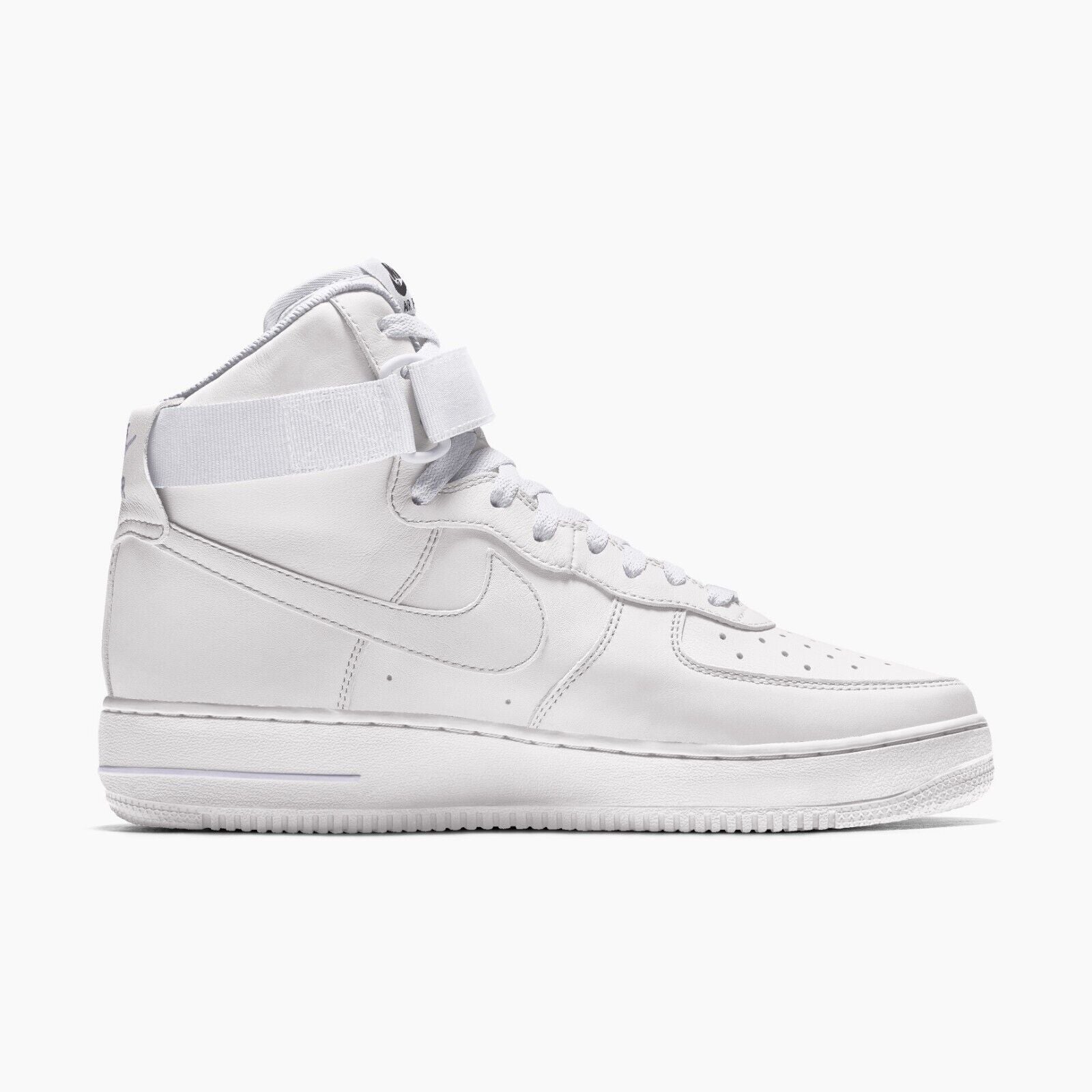 Nike Air Force 1 Hi sneakers in triple white