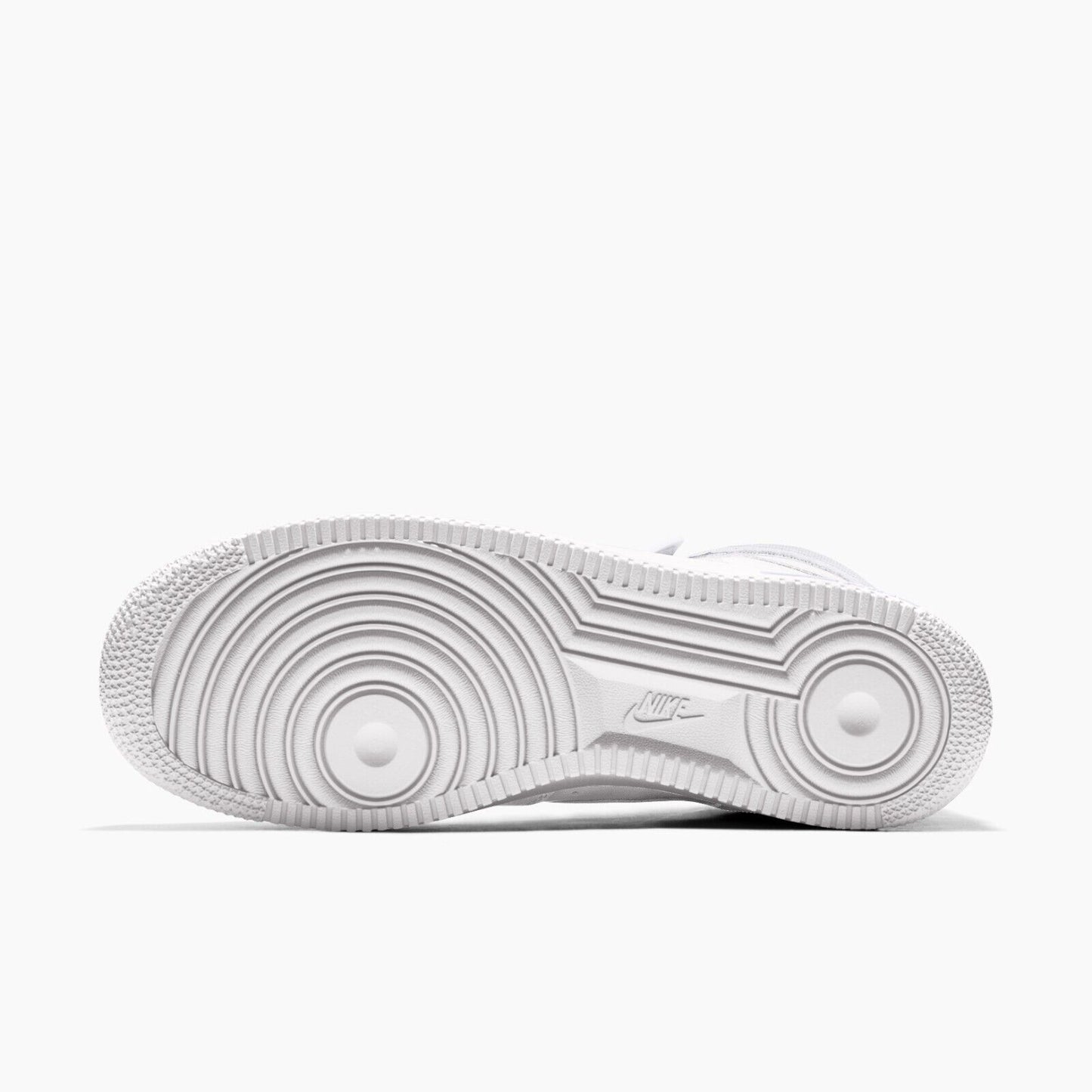 $250 NIB NEW Mens Nike Air Force 1 Premium White Leather Custom High Top Shoes