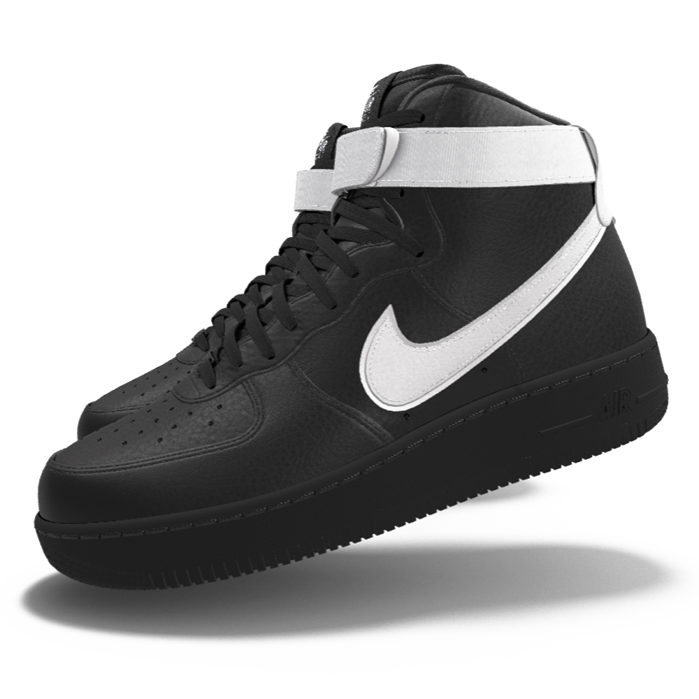 $250 NIB NEW Mens Nike Air Force 1 Vandal Black & White Leather Custom BB Shoes