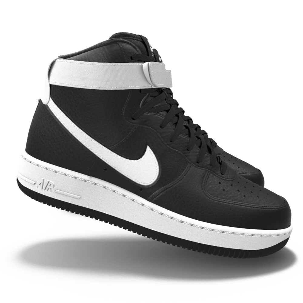 $250 NIB NEW Mens Nike Air Force 1 Vandal Black & White Custom Leather BB Shoes