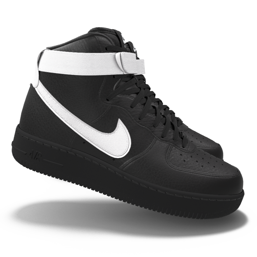 $250 NIB NEW Mens Nike Air Force 1 Vandal Black & White Leather Custom BB Shoes