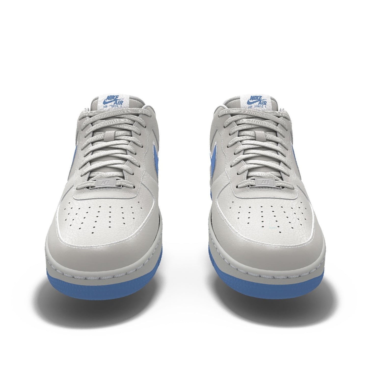 $195 NIB NEW Mens Nike Air Force 1 Low Photon Dust Custom Leather Shoes