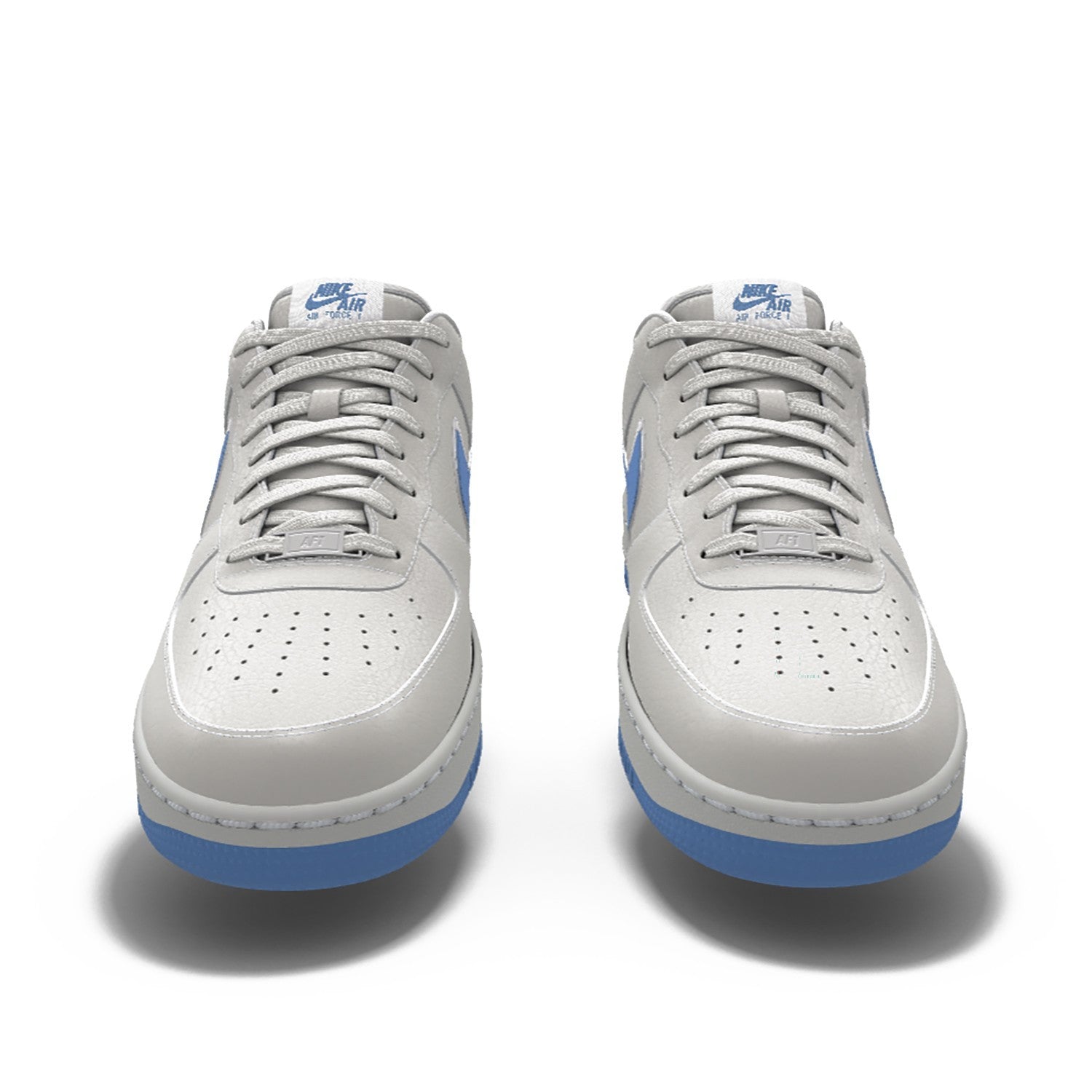 $195 NIB NEW Mens Nike Air Force 1 Low Photon Dust Custom Leather Shoes