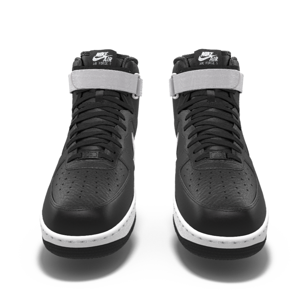 $250 NIB NEW Mens Nike Air Force 1 Vandal Black & White Custom Leather BB Shoes