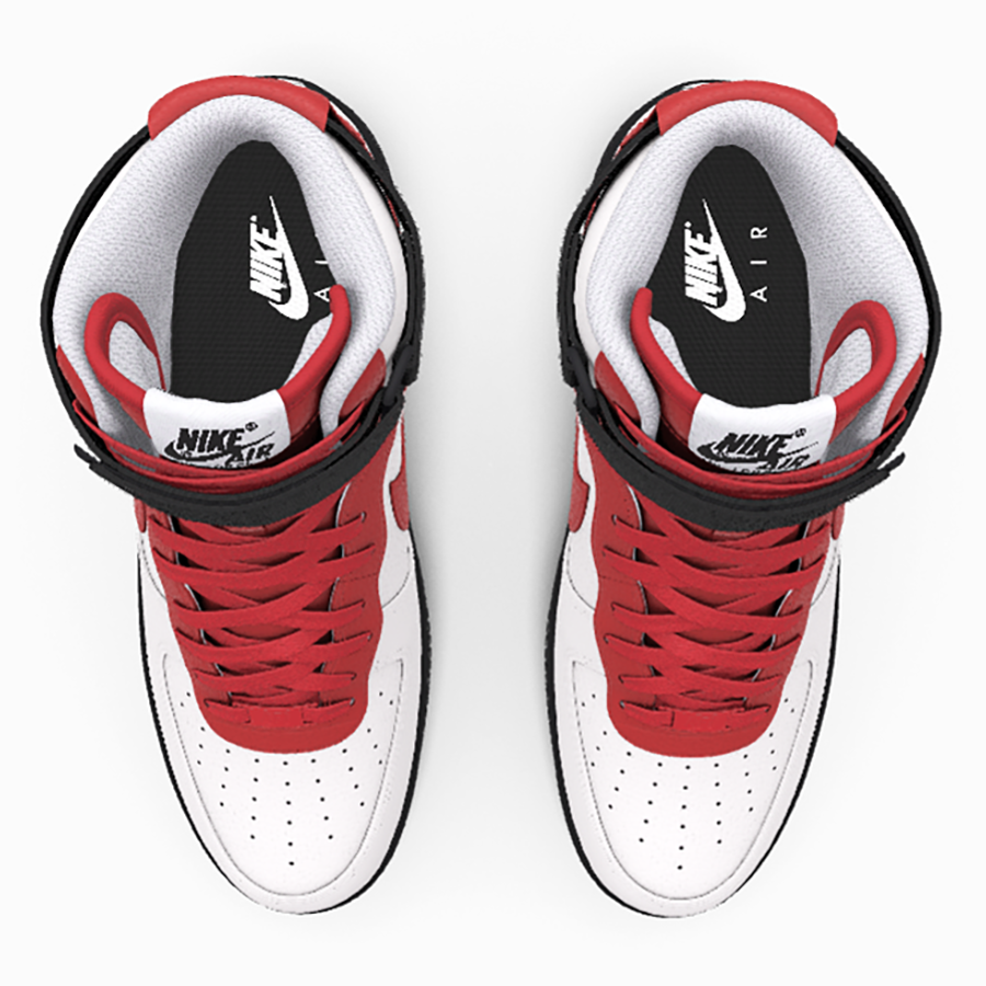 Chicago bulls air force 1 sales