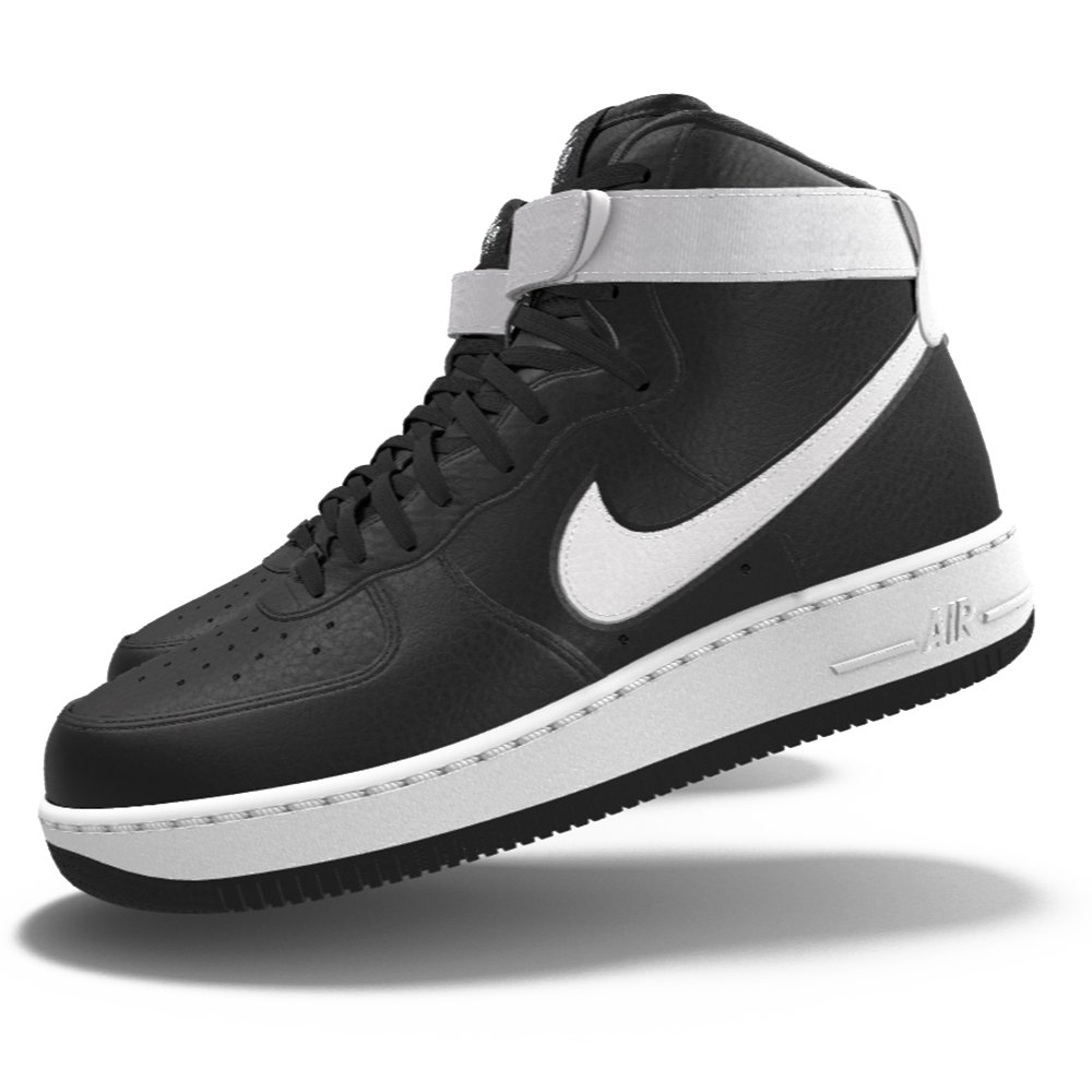 $250 NIB NEW Mens Nike Air Force 1 Vandal Black & White Custom Leather BB Shoes