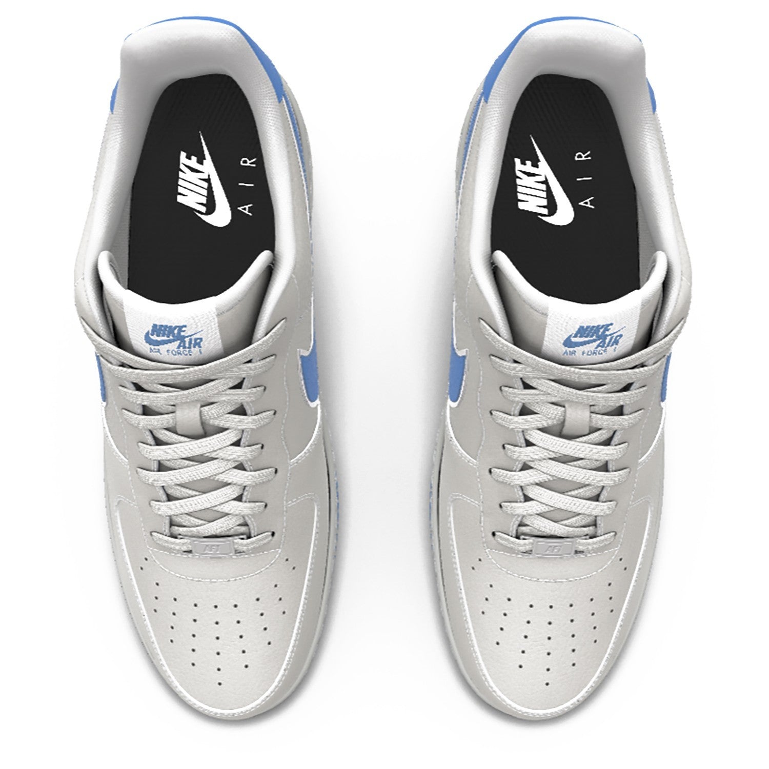 $195 NIB NEW Mens Nike Air Force 1 Low Photon Dust Custom Leather Shoes