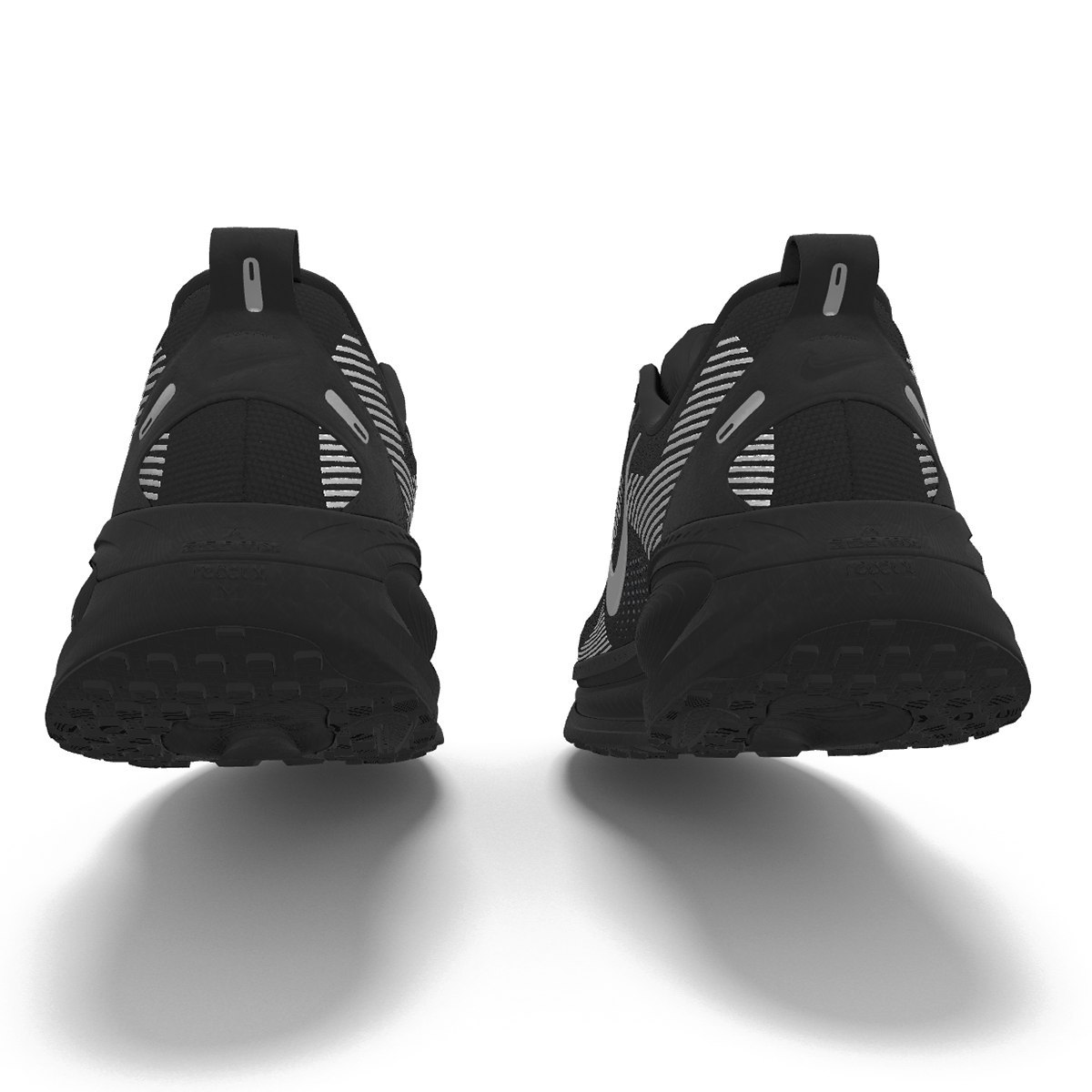$225 NEW Mens NIKE Air Vomero 18 ZoomX Custom Black Athletic Running Shoes
