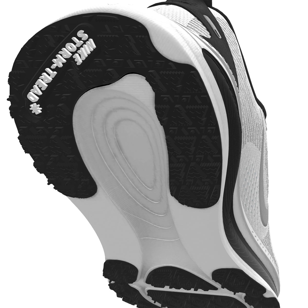 $225 NEW Mens NIKE Air Vomero 18 ZoomX Custom White Metallic Athletic Running Shoes